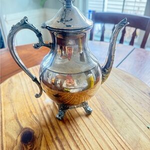 Elegant Silver Teapot